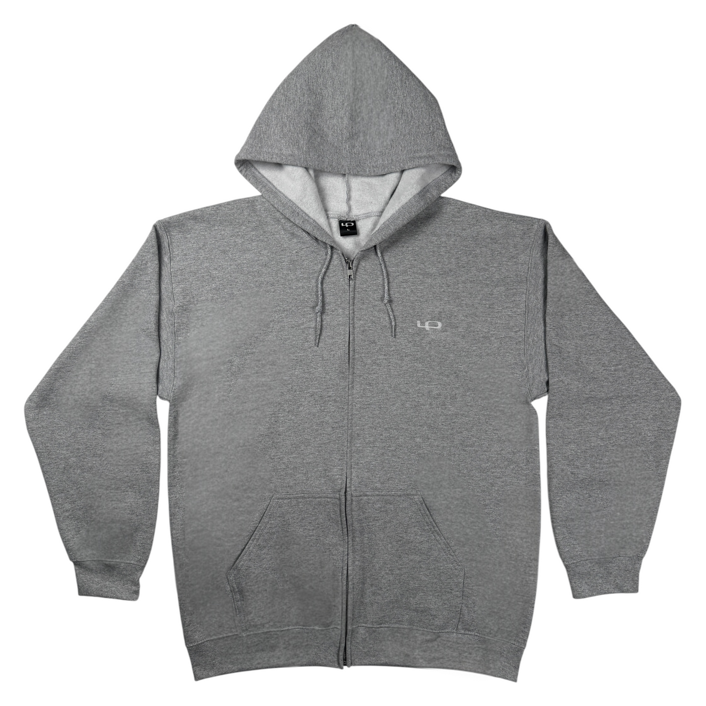 LP Logo Zip Up Hoodie (Grey)