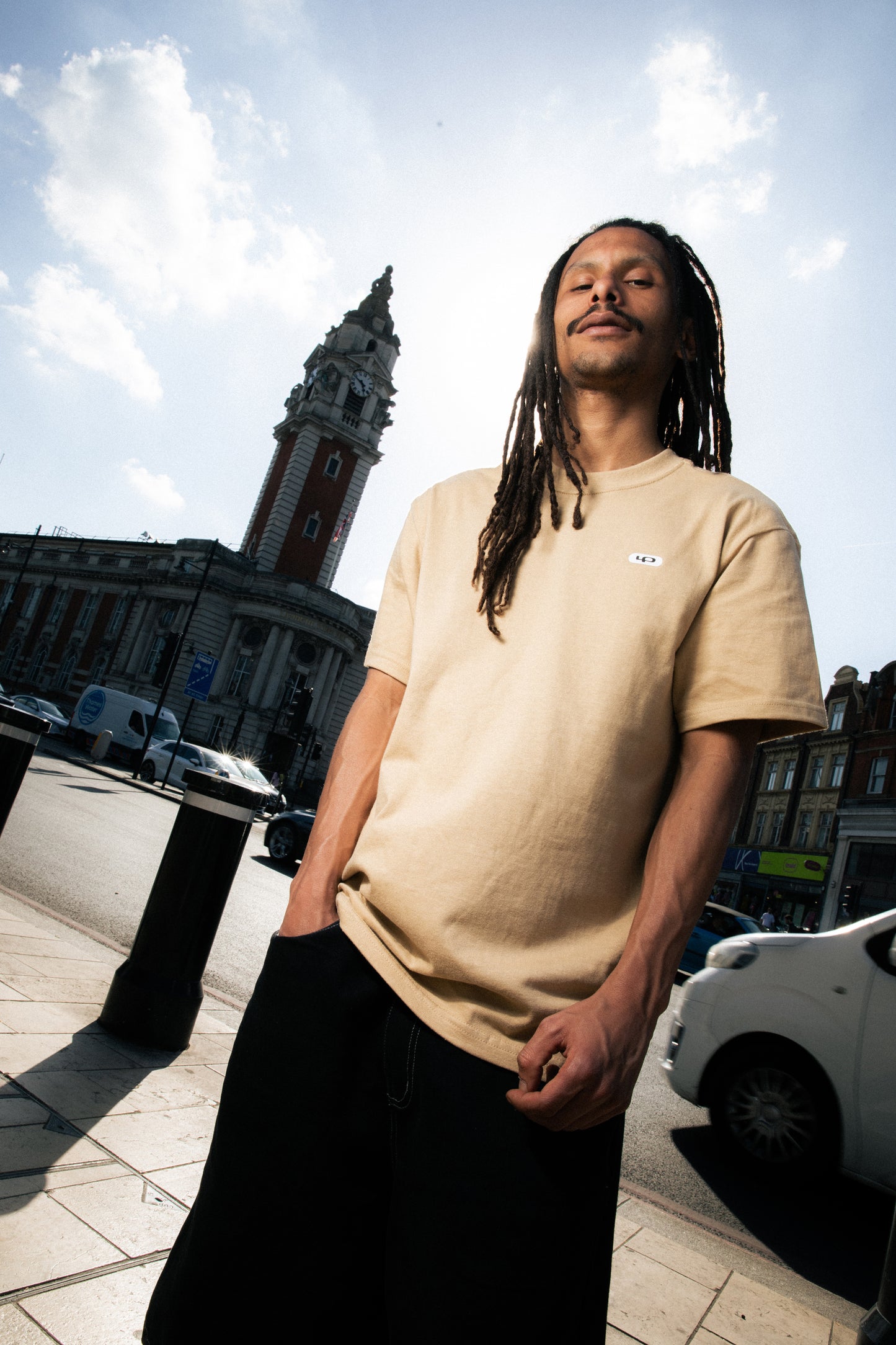 Pill Logo Tee (Sand)