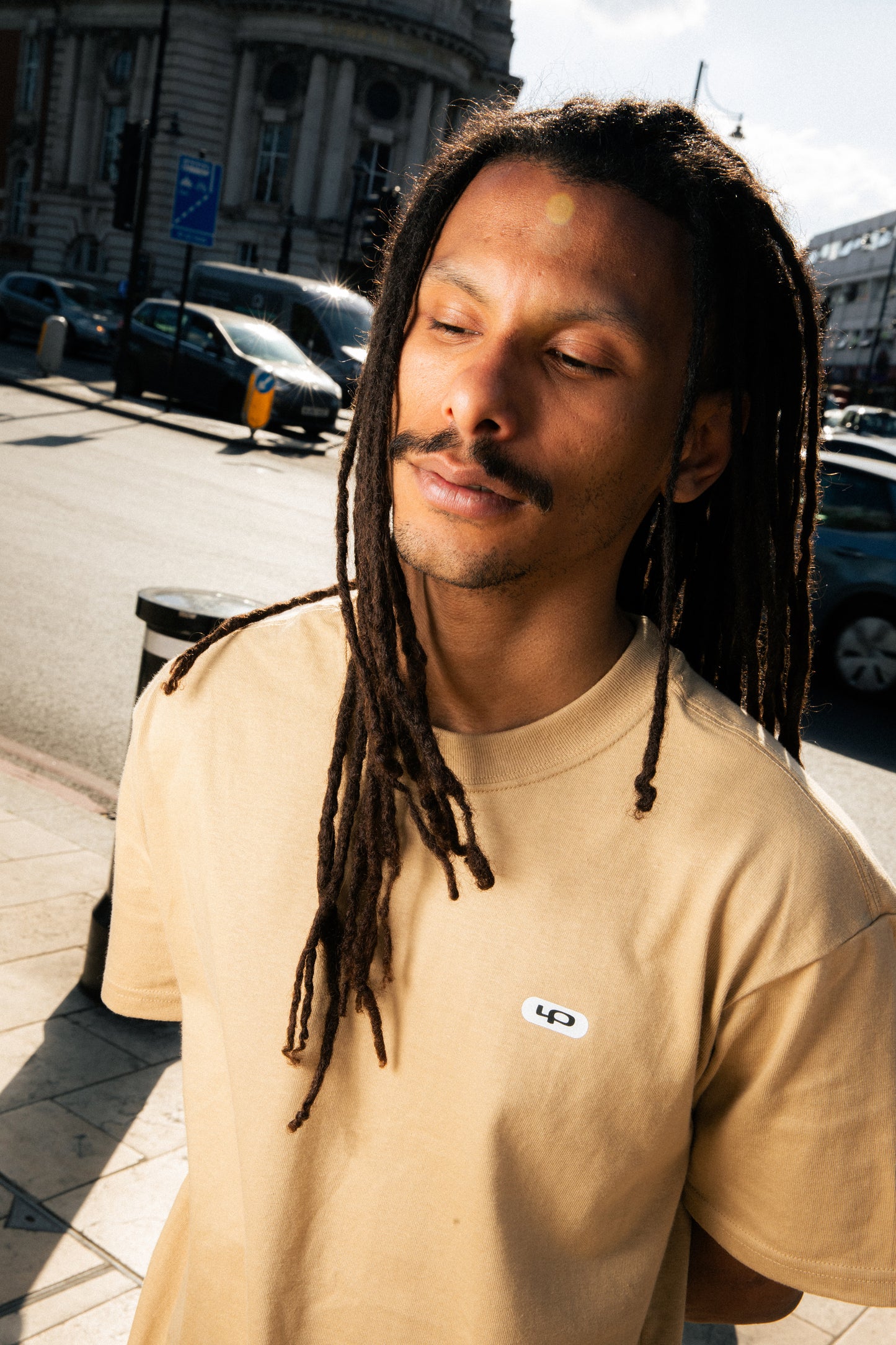Pill Logo Tee (Sand)