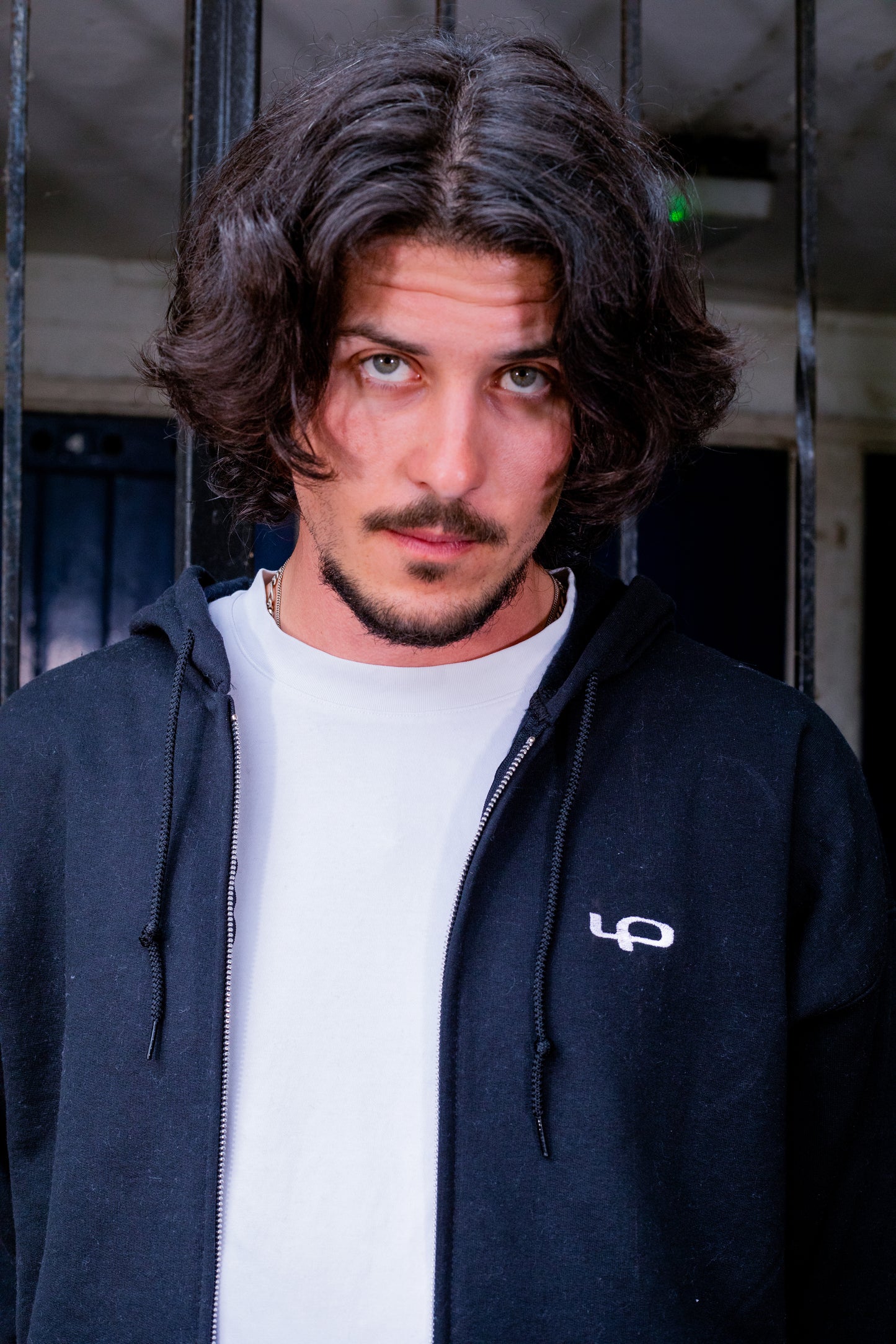 LP Logo Zip Up (Black)